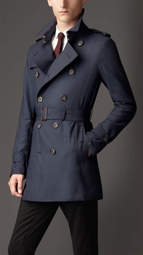 blueberry burberry coat men